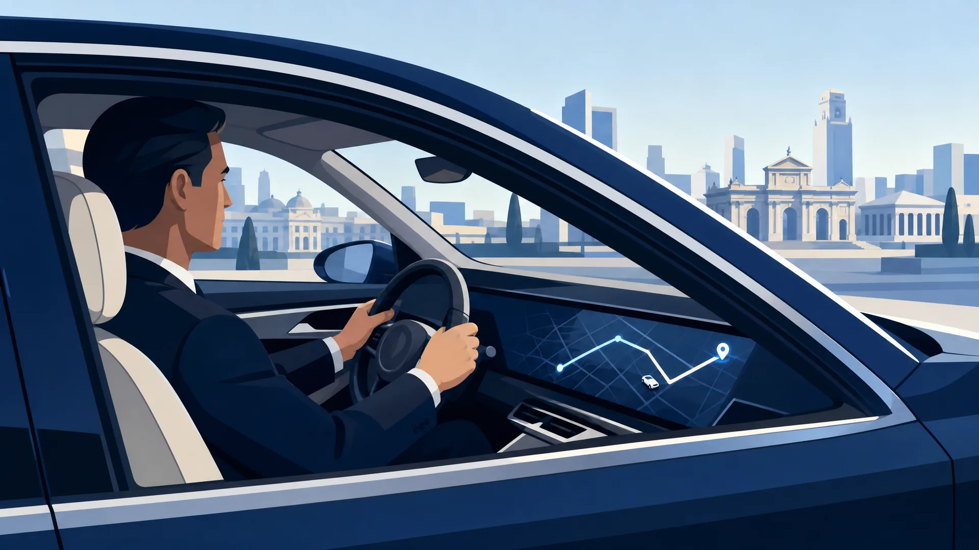 Close Protection Driver in Madrid | VIP Security Services