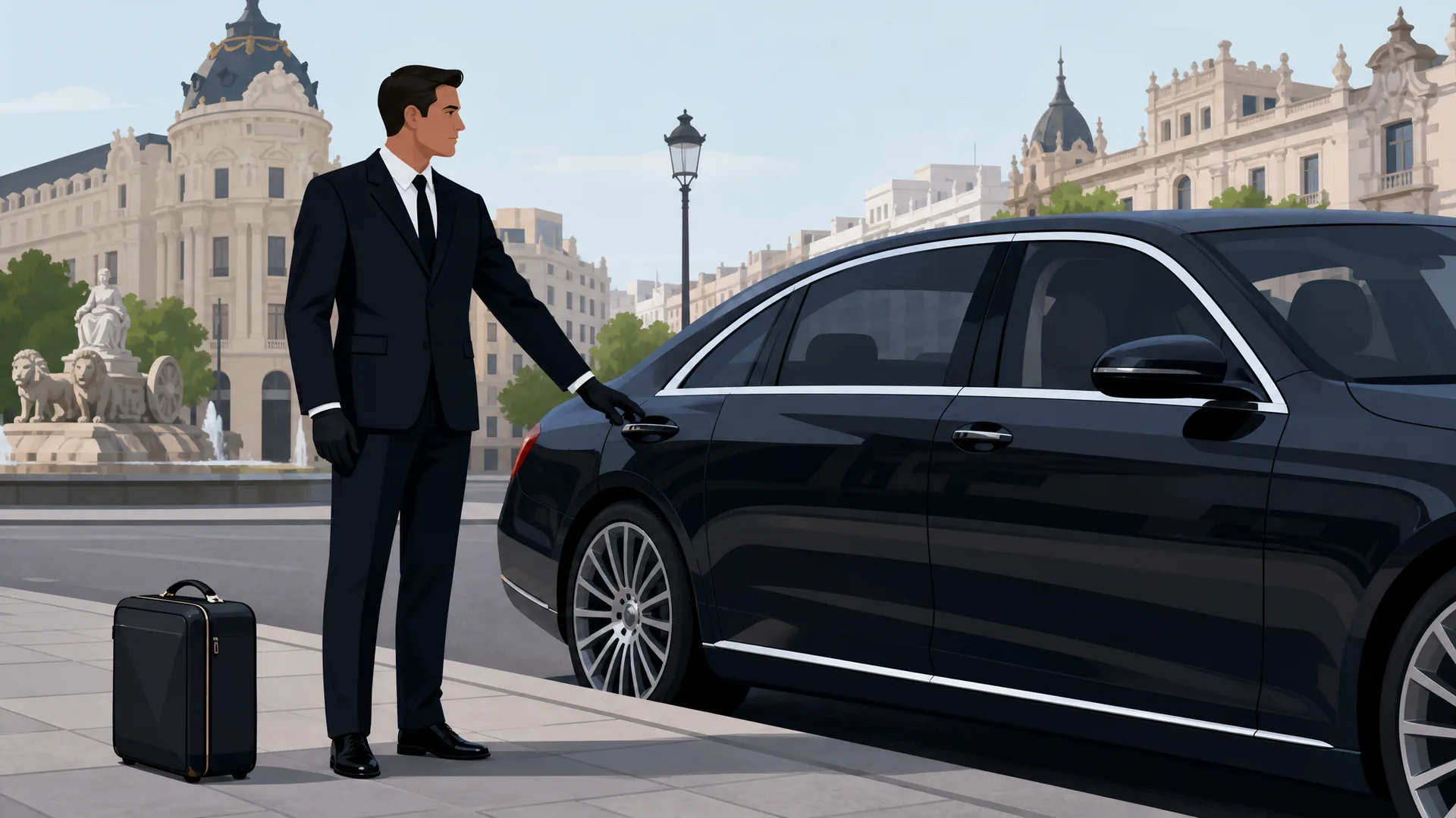 Hire a Driver With Car in Madrid