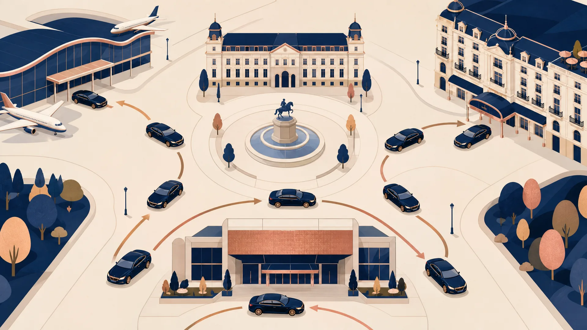Luxury Corporate Event Transportation in Madrid