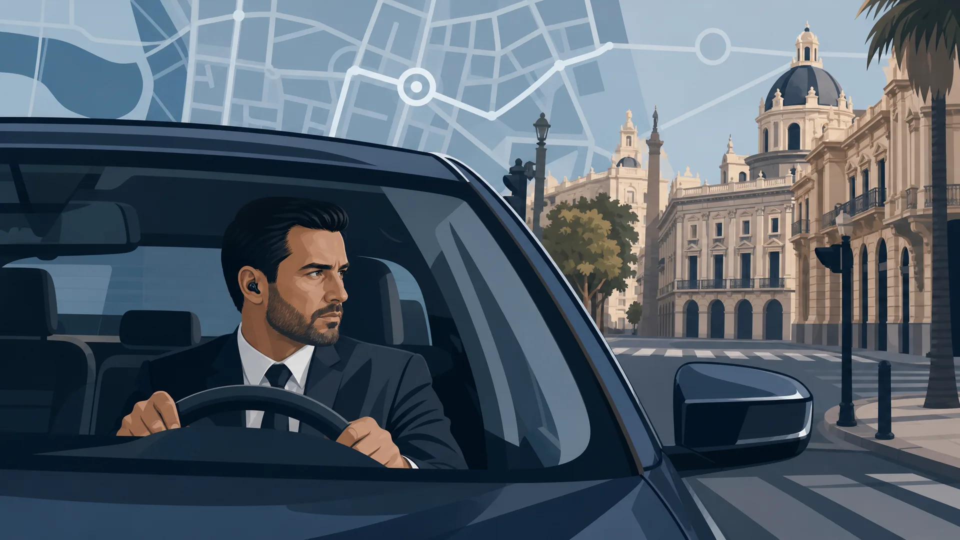 Close Protection Driver in Spain: Secure Executive Travel