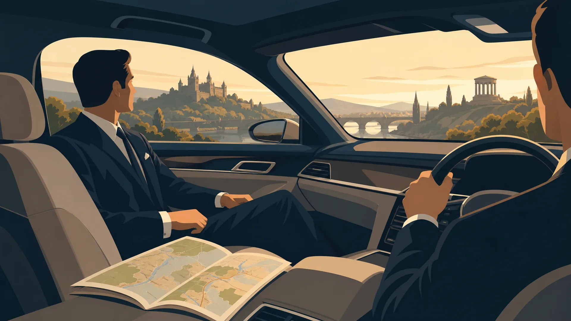 Servicio De Chófer Privado Para Excursiones Desde Madrid VIP